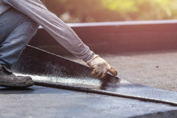 Professional Emergency Waterproofing technician working in Owings Mills, MD